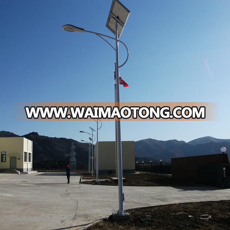 12v/24v led solar street lights with 4-15m pole