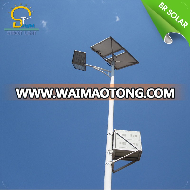 High stability Packaging safety Outside solar power led street light 250W